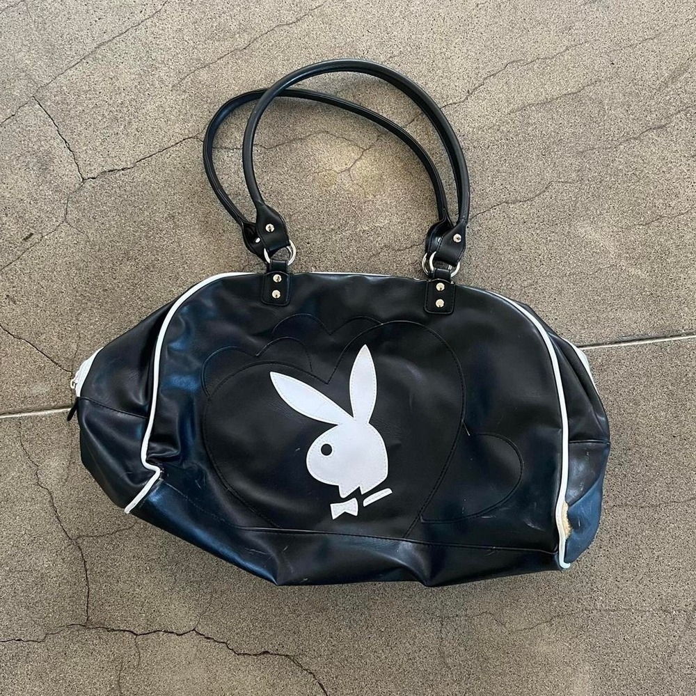Vintage playboy bowling bag HANDLES